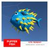 3D Fish Kite, 3 m / 5m Dolphins Balloonfish Globefish Puffer Fabric Kite, Windsock Kite Soft Kites (Color : 5m, Size : C) view 4