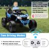SOAR 24V Ride On Toys - UTV for Kids, 2 Seats Remote Control, 4 Wheeler Quad Off-Road, 7AH Battery Powered 2WD/4WD, Licensed Can-Am, Parental Mode view 2