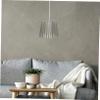 ABOOFAN Floor Light Covers Light Fixtures Silk Ribbon Lampshade Lamp Shades Lamp Shade Replacement Grey Light Shades Bedside Lamp Shade E14 Ceiling Floor Lamp Snow Gauze Belt view 3