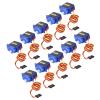 10Pcs Servo Motor DIY Airplane Remote Control Module SG90 for Compatible with JR and FUTABA Interfaces for Experimental Testing view 3