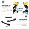 2pcs Stroller Connectors for Dual Stroller Connector Aluminum for Outdoor Use Easy Transformation of Two Single view 3
