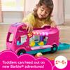 Fisher-Price Little People Toddler Toy Barbie Little Dreamcamper RV Playset with Music Lights & 2 Figures for Ages 18+ Months, Multilanguage Version view 2