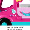 Fisher-Price Little People Toddler Toy Barbie Little Dreamcamper RV Playset with Music Lights & 2 Figures for Ages 18+ Months, Multilanguage Version view 3