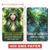 GZSYXHJYXGS Forest Spirits Oracle Cards, Whispering About The Nature of Forest Tarot Cards, rediscovering Forgotten Magic, and Understanding oneself and The Surrounding World(3.42  4.72") view 2