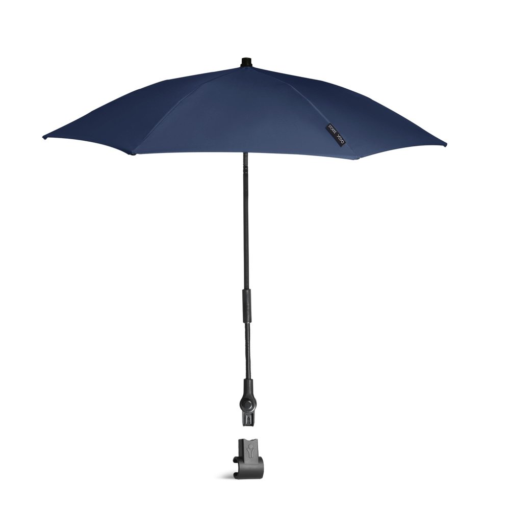 Stokke YOYO Parasol, UPF 50+ Sun Protection, Easy Attachment, Navy Blue