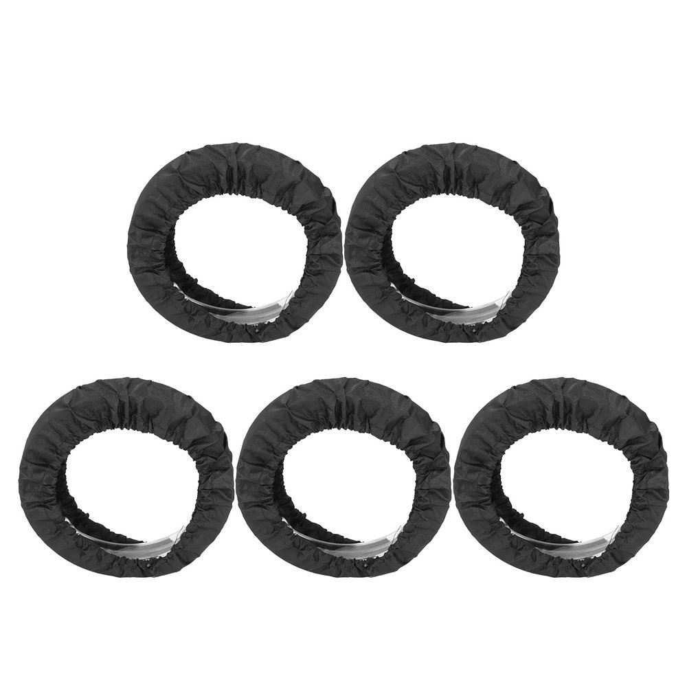 FUZHUI Universal Stroller Wheel Covers  5 - Pack Baby Stroller Wheel Protection, Protective, Easy - Clean Set for Pram Durability & Floor Cleanliness for Child Kid Baby Stroller Jogger Wheels