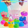 Crystal Clear Slime Kit with 36 Add-ins & 17 FL OZ Premade Base - DIY Rainbow Slime Making Kit in Bucket for Kids, Gift for Girls and Boys Ages 8-12, Party Favors for Birthday, Easter, Halloween view 3