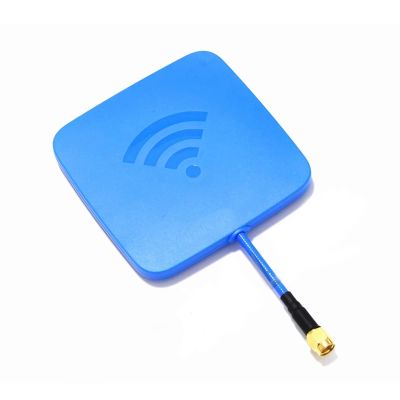 VERBANA 1 PC FPV Drone 5.8GHz 14dBi Flat High Gain Antenna Directional Antenna Drone SMA/RP-SMA Antenna Spare Part for RC FPV Racing Drone Accessories Part (Color : Blue)