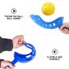 Abaodam Sports Scoop Balls Set for Kids Outdoor Toss and Catch Game with 4 Scoops and 2 Balls Portable Active Play Toy for Backyard Beach Picnic and Family Gatherings view 3