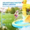(2026 New) JOYMOR Water Slide Bounce House w/Ball Pit, Slide, Sprinklers, Toddler Bounce House Castle Indoor Outdoor, Inflatable Water Slide for Kids 3-6 (Air Blower, Carrying Bag Included) view 2