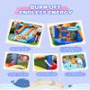 AirMyFun Inflatable Bounce House, Bouncy House with Double Slide,Jumping Bouncing House, Bounce Castle for Kids Indoor Outdoor, Playhouse with Basketball Rim, Pitching Game view 4