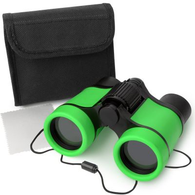 DR. ANISON Binoculars for Kids Toy Binoculars Set for Age 3-12 Years Old Boys Girls Outside Play, Bird Watching, Camping, Educational Learning, Birthday Presents