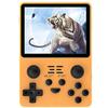 AIUOUS RGB20S Handheld Retro Game Console Pow Kitty Handheld Arcade Game with Built-in 16+64G Card & 15000 Games, 3.5 Inch IPS Screen Game Player (Yellow) view 1