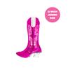 100% LIKED Cowboy or Cowgirl Gender Reveal Balloons, 6pcs Set (3x35" Cowboy Hat, 3x32" Cowgirl Boot), Eco-friendly Foil, Unisex Children, All Ages view 3