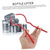 Toyvian Anti-slip Heat Resistant Bottle Clip Bottle Tong Jar Gripper Holder for Safe Handling of Cans and Kitchen and Restaurant view 3