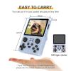 AIUOUS RGB20S Handheld Retro Game Console Pow Kitty Handheld Arcade Game with Built-in 16+64G Card & 15000 Games, 3.5 Inch IPS Screen Game Player (Blue) view 2