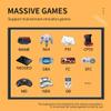 AIUOUS RGB20S Handheld Retro Game Console Pow Kitty Handheld Arcade Game with Built-in 16+64G Card & 15000 Games, 3.5 Inch IPS Screen Game Player (Blue) view 4