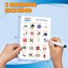 GRANDLMOON 48 Designs 9 Themes Car Bingo and Road Trip Scavenger Hunt Game with 3 Markers for Kids, Fun Travel Activity for Kids Ages 3-8 view 4