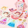 MiDeer 4-in-1 Dress Up Games Set, Princess Art Craft Kits with Makeup Books, Stickers & Diamond Painting, Mess-Free Safe DIY Art Activity, Travel Toys, Ideal Birthday for Girls 4-8+ view 2