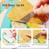 MiDeer 4-in-1 Dress Up Games Set, Princess Art Craft Kits with Makeup Books, Stickers & Diamond Painting, Mess-Free Safe DIY Art Activity, Travel Toys, Ideal Birthday for Girls 4-8+ view 4