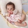 iCradle Lovely Real Look Reborn Baby Doll Girl 19 inch 48 cm Vinyl Silicone Baby Doll Rooted Hair Realistic Newborn Doll Toy for Ages 3+ view 3