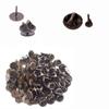 KKlewu Pin Badge Fastener Pin Batch Part, Butterfly Tack, Butterfly Tack Pin, Copper Horse Needle, Removable, Set of 100 (Small Needle Base 0.2 inch (4 mm) Set of 50 + Large Needle Base 0.4 inch (10 view 1