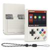 Miyoo Mini Plus Accessories, Soft [Anti-Slip] [Shock Proof] Customized Protective Case for Miyoo Mini Plus with Lanyard-Off-White view 1