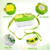 3 Sets Bug Catcher Kit Outdoor Exploration Kit Summer Toys Nature Explorer Kit Bug Collection Kit with Insect Catcher Box, Butterfly Nets, Tweezers (Green) view 4