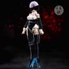 1/12 Scale Female Doll Clothes Trendy Dress for 6 inch Woman Action Figure Body view 2
