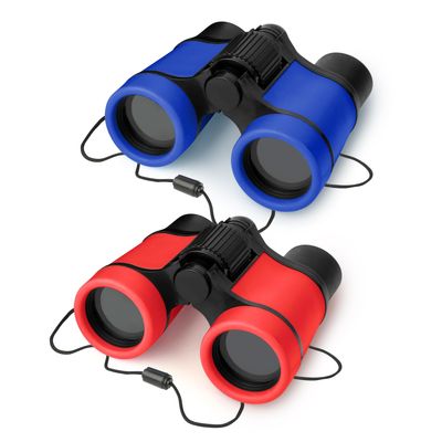 DR. ANISON Binoculars for Kids Toy Binoculars Set for Age 3-12 Years Old Boys Girls Outside Play, Bird Watching, Camping, Educational Learning, Birthday Presents