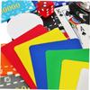 ibasenice 5pcs Professional Poker Supplies Plastic Poker Cut Cards Cards Dispensers Foil Cutting Tool view 3