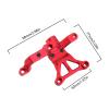 kingsea Front Steering Bellcrank Support 7746 Aluminum Alloy Steering Bellcrank Support Upgrade Part Compatible with 1/5 Traxxas X-Maxx 6S 8S Monster Truck, Red view 2