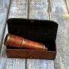 16" Brass Nautical Antique Style Marine Pirate Spyglass Telescope W/Leather Box view 2