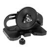 YSKMLOLP SCX10 Gearbox,1/10 RC Car Transmission Gearbox, 2Low Transmission Overdrive Gearbox for 1/10 RC Crawler SCX10 II Capra LCG Cheater Rigs Built(Black) view 2