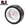 Lifehead 65mm RC On-Road Rally Car Tires and Wheels for 1/10 RC On-Road Touring Drift Car HSP 94123 Tamiya XV01 TT01 TT02 HPI Kyosho FAZER MK2 TRAXXAS 4-TEC 2.0/12mm Hex view 4