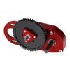 YSKMLOLP SCX10 Gearbox, 1/10 RC Car Transmission, 2Low Overdrive for RC Crawler SCX10 II Capra LCG Cheater Rigs Built (Red) view 4