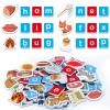 Kasfalci Magnetic Letters & CVC Word Games, Phonics Games, Alphabet Learning Toys, Refrigerator Fridge ABC Magnets for Kids, Speech Therapy Toys for Toddler, Spelling Reading for Preschool Classroom view 1