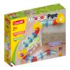 Quercetti: Migoga Pipe - 30pc Colorful Ball Marble Run Toy, Track & Path Building, Tube Connecting, Free Play Construction Playset, Toddlers & Kids 2+ view 1