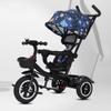 4 in 1 Toddlers Strollers pram for Age 18 Months to 5 Years Old,Kids trikes with Canopy and Parent Handle,Stable 3-Wheels Ride-on tricycles,Foam Wheel/Titanium Wheel (astronaut titanium wheel) view 1