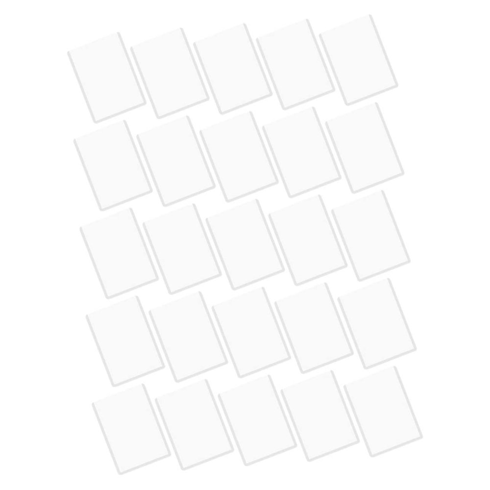 25pcs Card Sleeves Trading Card Sleeves Hard Holders Protective PVC Material Star Student