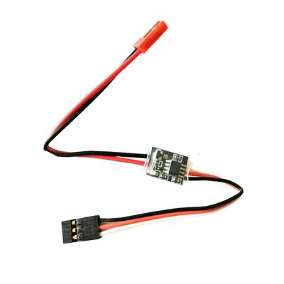 RC Helicopter Aircraft Parts 2-20A High Current Remote Control Electronic Switch 3-30V Aerial Model Plant Protection RC Drone Water Pump PWM Signal Control Replaceable Accessories ( Size : 3-5V )