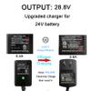 24V Battery Charger for Kids Ride on Toys,28.8V Upgradation 0.8A Charger for Children's Riding Electric Vehicles Truck,for Hikole,ANPABO,Hikole,Hikiddo,Hetoy Big Kids Car view 3