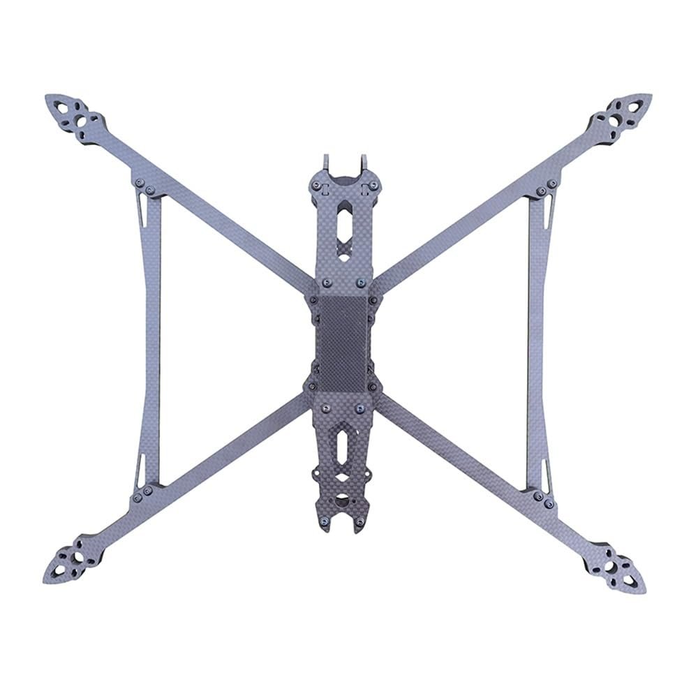 RC helicopter aircraft parts For MAK4 V2 For MARK4 FPV Drone Frame KIT 8/9/10inch 367/387/427mm Carbon Fiber For RC FPV Freestyle Long Range Racing Drone Quadcopter Replaceable accessories (Size : MA