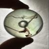 Toe Breaker 50mm (2") Polar Bear Brown/White Wire Pull Marbles Glass view 2
