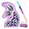 4E's Novelty Mermaid Pinata With Bat & Blindfold for Mermaid Birthday Party Decorations Supplies for Kids Girls Under the Sea Mermaid Ocean Theme Birthday Party Game Activity Mermaid Decor view 1