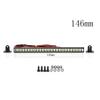 RC Light Bar Led Lights inch Metal Roof Lamp Super Bright Light Kit for TRX4 Traxxas SCX10 90046 D90 Axial RGT R96 1/8,1/10/,1/12,1/16,1/18 RC Crawler Car (146mm) view 3
