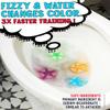 FIZZY STARS Potty Training with Aiming Pee Targets Turns Bubbling Colouring Targets - Fun Urinal Learning Kit for Toddlers/Boys - Funny and Engaging Newest Idea (2 Pack) view 2