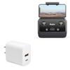 BoxWave Charger Compatible with Ruko U11PRO Remote Controller - PD miniCube (20W), 20W PD USB Type-C Wall Charger - Winter White view 1