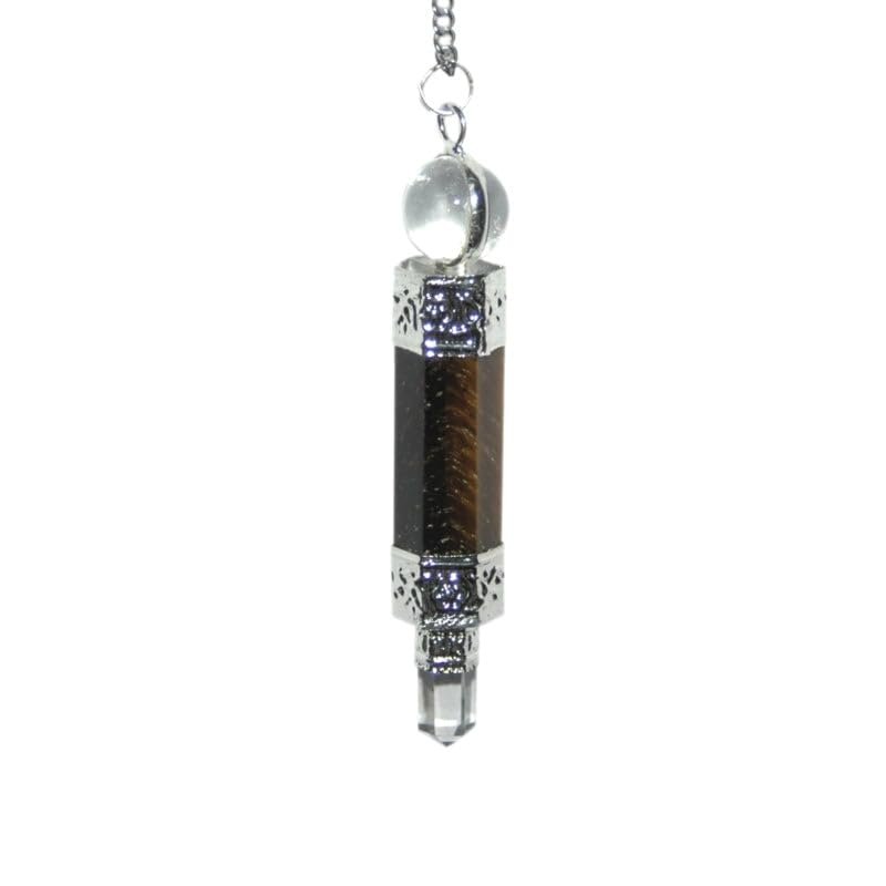 Generic Pendulum Hexagon Tiger Eye 6.5cm