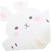WHAMVOX 6pcs Bunny Birthday Party Hats Adorable Bunny Ear Headbands for Easter Celebrations for Boys and Girls and Adults Paper for Fun Party Costumes view 2